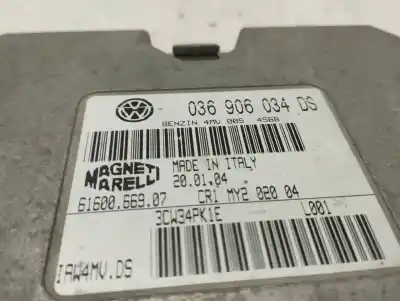 Автозапчастина б/у ебу контролер двигуна для seat toledo (1m2) stella посилання на oem iam 036906034ds  