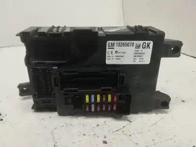 Second-hand car spare part Fuse Box Unit for OPEL CORSA D CMon OEM IAM references 13265078  