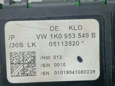 Second-hand car spare part electronic module for seat altea (5p1) reference oem iam references 1k0953549b  