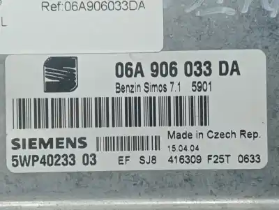 Tweedehands auto-onderdeel ecu motorcontroller voor seat altea (5p1) reference oem iam-referenties 06a906033da  