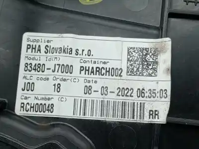 Second-hand car spare part rear right window regulator for kia ceed concept oem iam references 83480j7000 83480j7000 