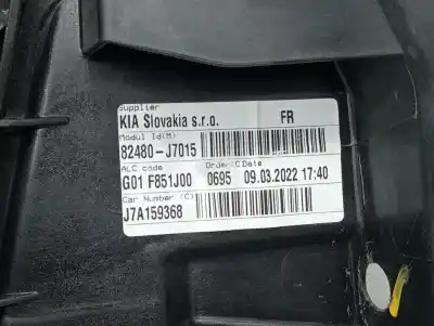 Second-hand car spare part passenger side right window regulator for kia ceed concept oem iam references 82480j7015 82480j7015 9450100100