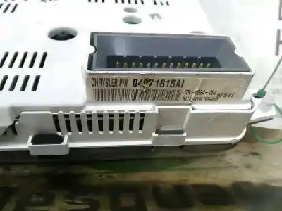 Peça sobressalente para automóvel em segunda mão quadrante por chrysler pt cruiser (pt_) 2.2 crd referências oem iam 04671815ai  cr0024004