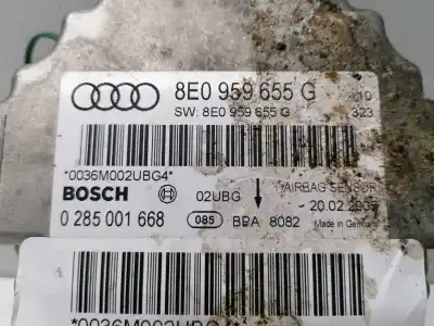 Автозапчастина б/у блок управління подушками безпеки для audi a4 avant (8e) 3.0 v6 24v tdi посилання на oem iam 8e0959655g  