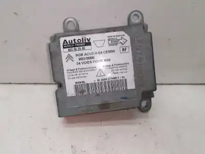 Pièce détachée automobile d'occasion Boitier De Commande D'airbag pour CITROEN BERLINGO FURGÓN (M_) 1.9 D 70 4WD Références OEM IAM 9653190880  603602500