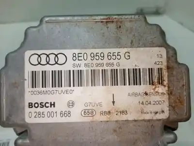 Автозапчастина б/у блок управління подушками безпеки для audi a4 avant (8e) 2.0 tdi посилання на oem iam 8e0959655g  