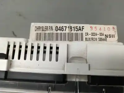 Peça sobressalente para automóvel em segunda mão quadrante por chrysler pt cruiser (pt_) 2.2 crd referências oem iam 04671815af  
