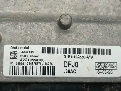 Second-hand car spare part ecu engine control for ford fiesta (ccn) trend oem iam references a2c10654100  