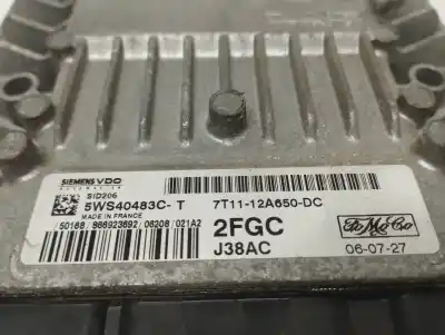 Автозапчасти б/у блок управления двигателем за ford tourneo connect (tc7) kombi b. corta (2006->) ссылки oem iam 7t1112a650dc  