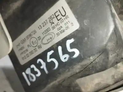 Second-hand car spare part right headlight for opel corsa c cosmo oem iam references 13237262  