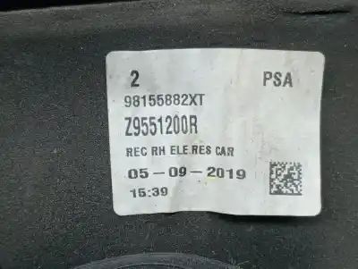 Автозапчастина б/у правий задний огляд для citroen jumpy combi confort m посилання на oem iam 98155882xt  z9551200r