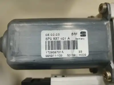 Second-hand car spare part driver left window regulator for seat altea (5p1) reference oem iam references 5p0837401a  