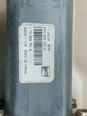 Second-hand car spare part driver left window regulator for seat altea (5p1) reference oem iam references 5p0837401a  