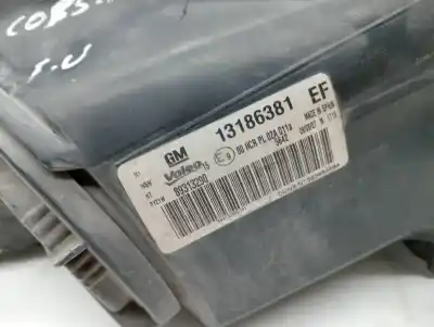 Second-hand car spare part left headlight for opel corsa d cmon oem iam references 13186381  