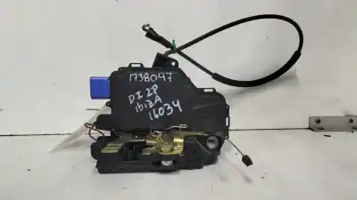 Peça sobressalente para automóvel em segunda mão fechadura da porta dianteira esquerda por seat ibiza iii (6l1) 1.9 sdi referências oem iam 