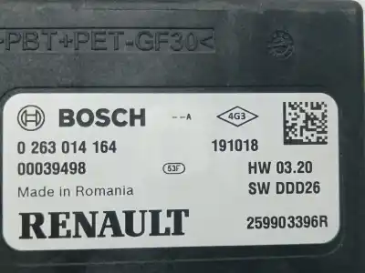 Second-hand car spare part electronic module for renault kadjar zen oem iam references 259903396r  