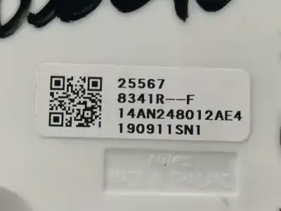 Second-hand car spare part headlights switch for renault kadjar zen oem iam references 14an248012ae4  