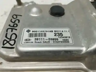 Peça sobressalente para automóvel em segunda mão centralina de motor uce por kia rio basic referências oem iam 3911103855  