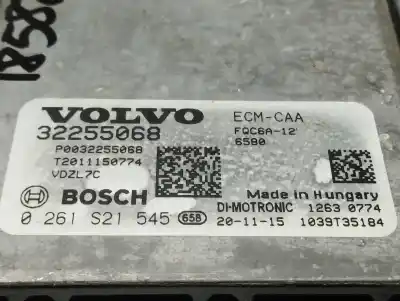 Second-hand car spare part ecu engine control for volvo xc 40 basis 2wd oem iam references 0261s21545  