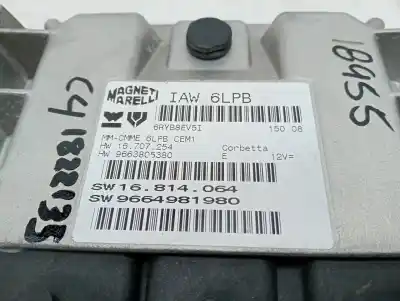 Автозапчасти б/у блок управления двигателем за citroen c4 picasso 1.8 ссылки oem iam 0076102 9663805380 