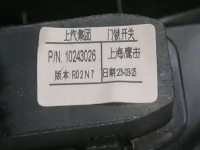 Second-hand car spare part interior left front handle for mg zs comfort oem iam references 20222221  10243026