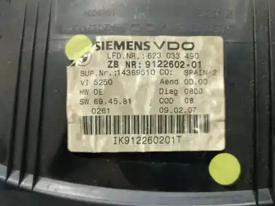 Peça sobressalente para automóvel em segunda mão quadrante por bmw serie 3 touring (e91) 320d referências oem iam 912260201  