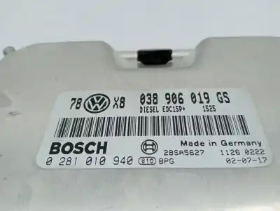Second-hand car spare part ecu engine control for volkswagen passat variant (3b6) básico oem iam references 038906019gs  