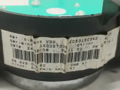 Peça sobressalente para automóvel em segunda mão quadrante por peugeot 207 xs referências oem iam 9662904980  