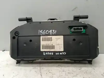 Peça sobressalente para automóvel em segunda mão quadrante por renault clio iii dynamique referências oem iam 8200715181n  