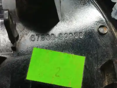 Peça sobressalente para automóvel em segunda mão moldagem por toyota corolla (e21) hybrid active referências oem iam 6793002060  