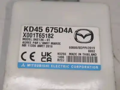 Second-hand car spare part electronic module for mazda cx-5 signature 2wd oem iam references kd45675d4a  x001t65182