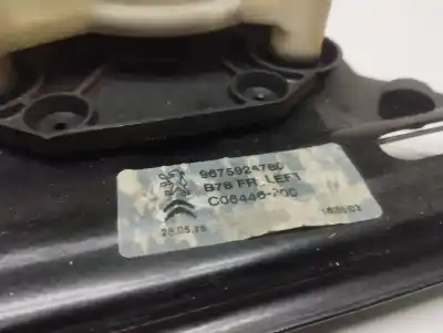 Автозапчасти б/у регулятор стекла переднего левого за citroen c4 picasso feel ссылки oem iam 9675924780  