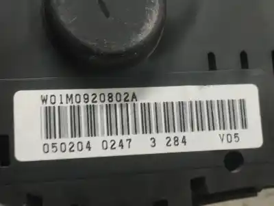 Автозапчастина б/у панель інструментів для seat toledo (1m2) stella посилання на oem iam w01m0920802a  