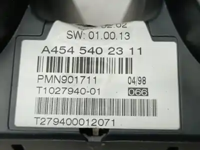 Автозапчасти б/у приборная доска за smart forfour básico (70kw) ссылки oem iam a4545402311  