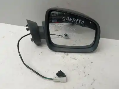 Peça sobressalente para automóvel em segunda mão espelho retrovisor direito por dacia sandero ambiance referências oem iam 8200497513