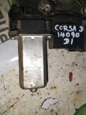 Second-hand car spare part driver left window regulator for opel corsa e (x15) 1.3 cdti (08 68) oem iam references   