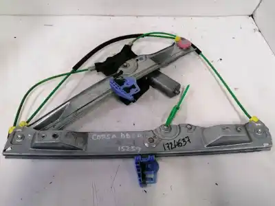 Second-hand car spare part passenger side right window regulator for opel corsa d (s07) 1.4 (l08 l68) oem iam references 72005001