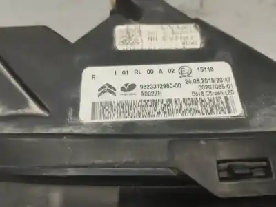 Pezzo di ricambio per auto di seconda mano pilota anteriore destro per citroen c3 live riferimenti oem iam 9823312980  0020706501
