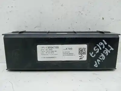 Peça sobressalente para automóvel em segunda mão módulo eletrônico por opel meriva b 1.6 cdti dpf referências oem iam 13594789