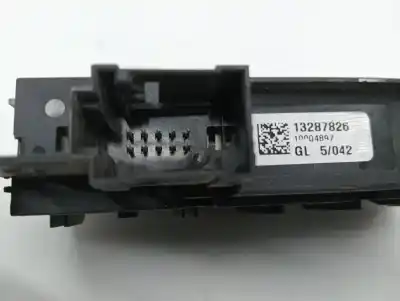 Peça sobressalente para automóvel em segunda mão interruptor 4 piscas - emergência por opel meriva b 1.6 cdti dpf referências oem iam 13287826  
