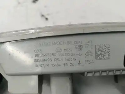 Second-hand car spare part front left headlight for citroen c3 feel oem iam references 9812662280  