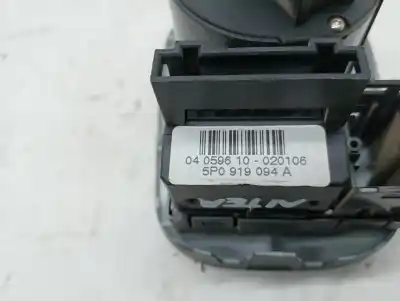 Second-hand car spare part headlights switch for seat altea (5p1) reference oem iam references 5p0919094a  