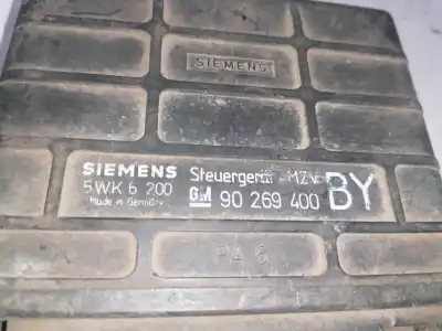 Peça sobressalente para automóvel em segunda mão centralina de motor uce por opel kadett e * referências oem iam 90269400  5wk6200