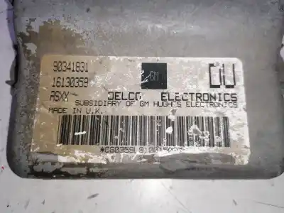 Peça sobressalente para automóvel em segunda mão centralina de motor uce por opel kadett e * referências oem iam 90341831  16130359