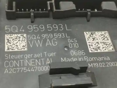 Second-hand car spare part electronic module for seat leon (kl1) fr oem iam references 5q4959593l  
