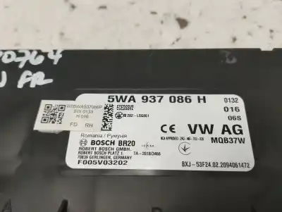 Second-hand car spare part electronic module for seat leon (kl1) fr oem iam references 5wa937086h  