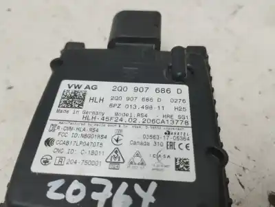 Second-hand car spare part electronic module for seat leon (kl1) fr oem iam references 2q0907686d  