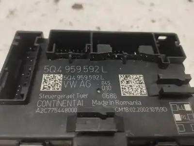 Second-hand car spare part electronic module for seat leon (kl1) fr oem iam references 5q4959592l  