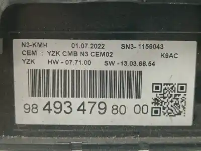 Peça sobressalente para automóvel em segunda mão quadrante por citroen berlingo shine m referências oem iam 9849347980  