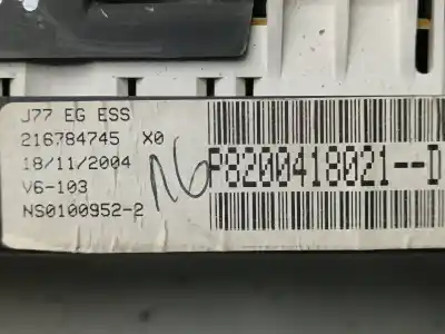 Second-hand car spare part dashboard for renault modus dynamique oem iam references p8200418021d  